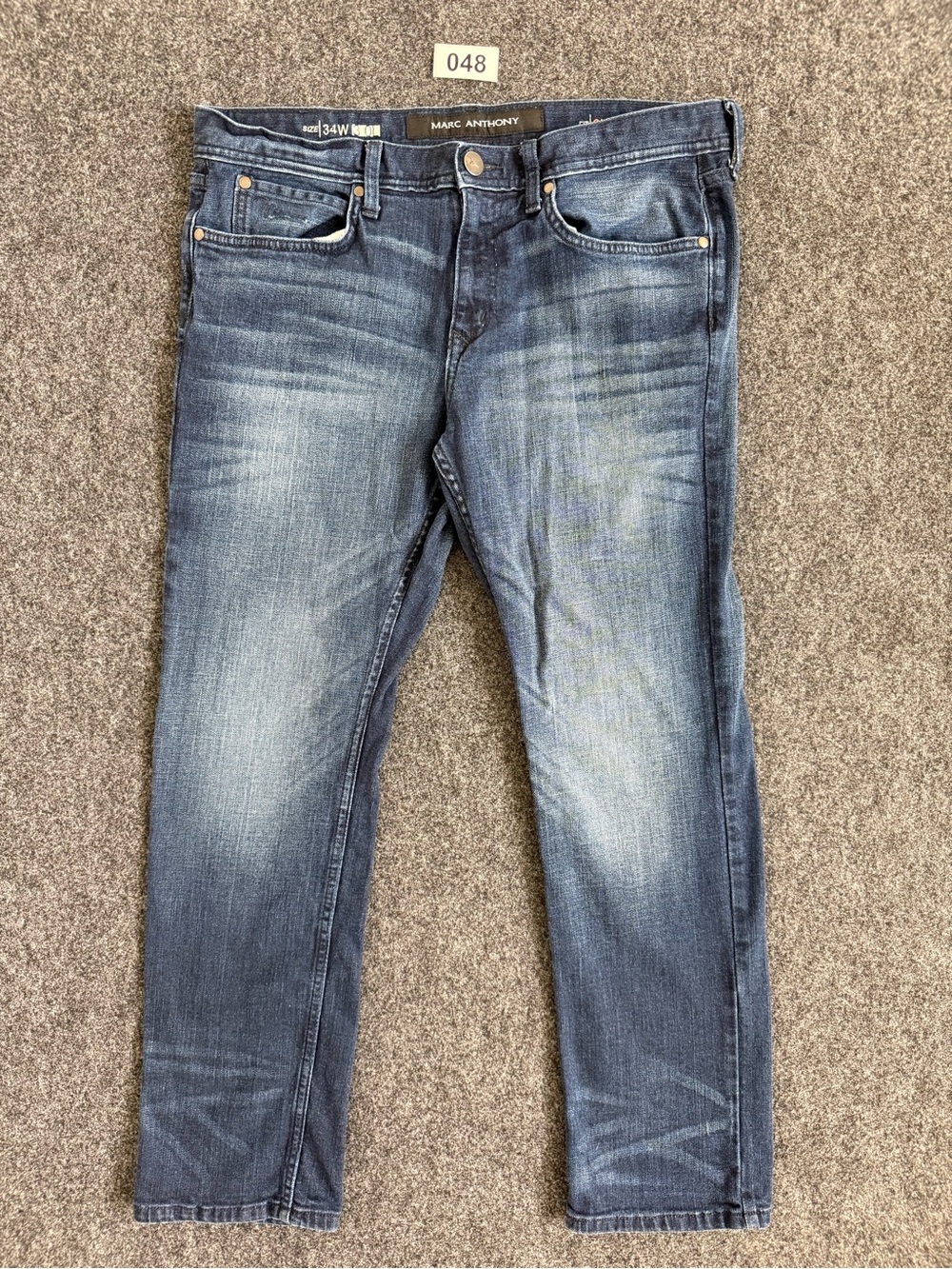 Marc Anthony Slim Fit Blue Jeans Men’s Size 34x30